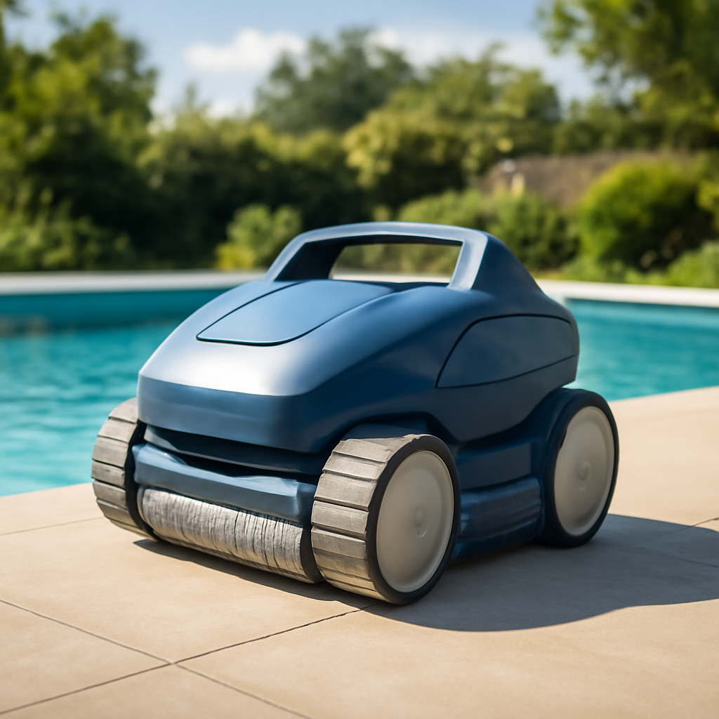 Rasentrimmer – Anwendung im Garten (KI)