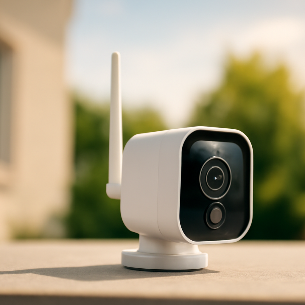 Rasentrimmer – Anwendung im Garten (KI)