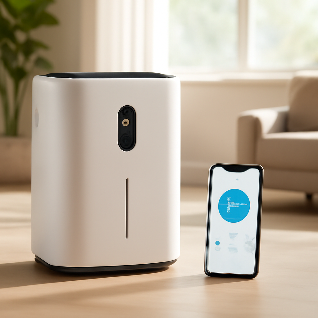 Rasentrimmer – Anwendung im Garten (KI)