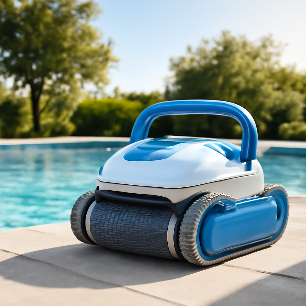 Rasentrimmer – Anwendung im Garten (KI)