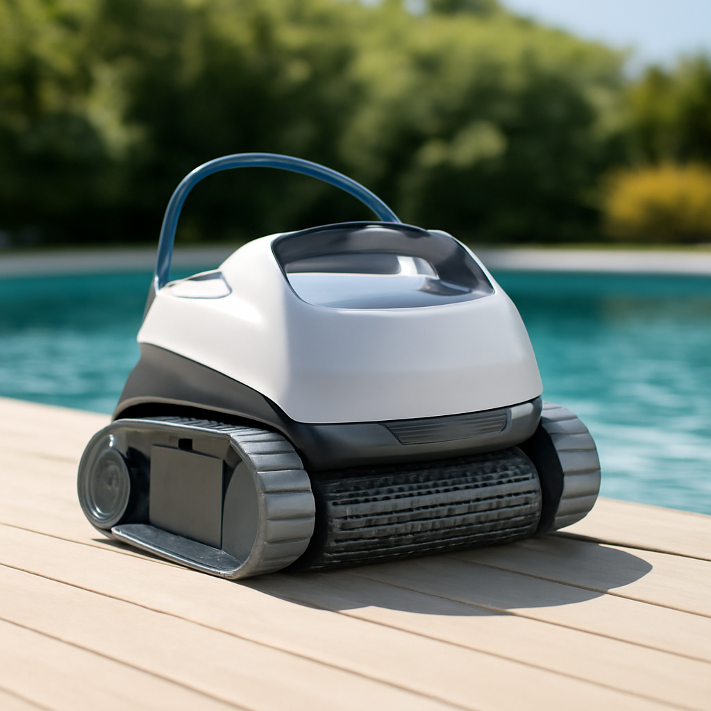 Rasentrimmer – Anwendung im Garten (KI)