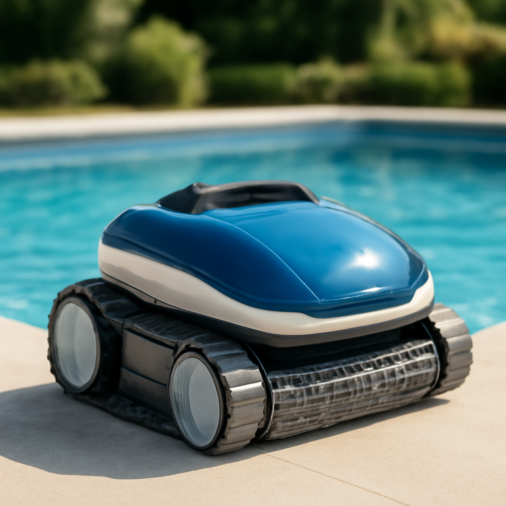 Rasentrimmer – Anwendung im Garten (KI)