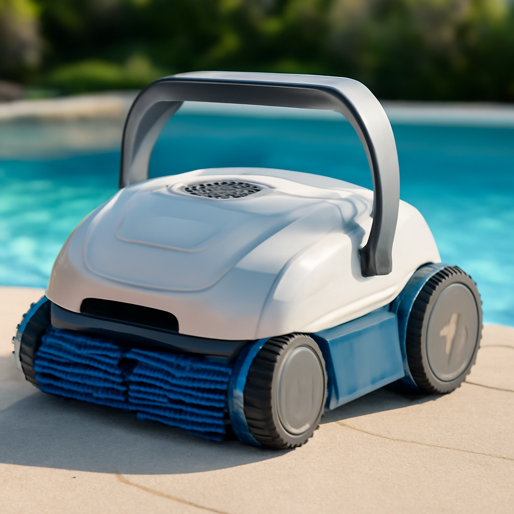 Rasentrimmer – Anwendung im Garten (KI)