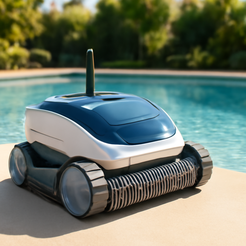 Rasentrimmer – Anwendung im Garten (KI)