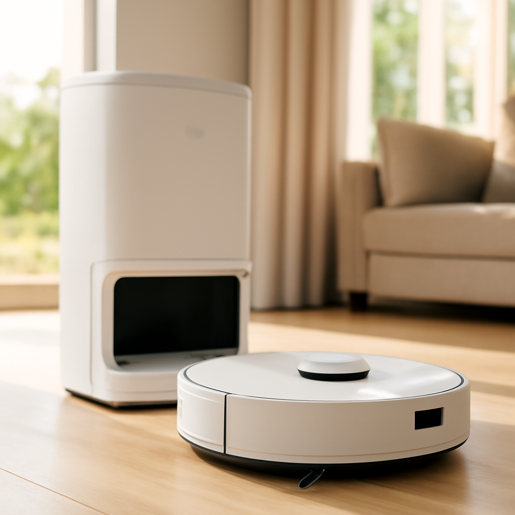 Rasentrimmer – Anwendung im Garten (KI)