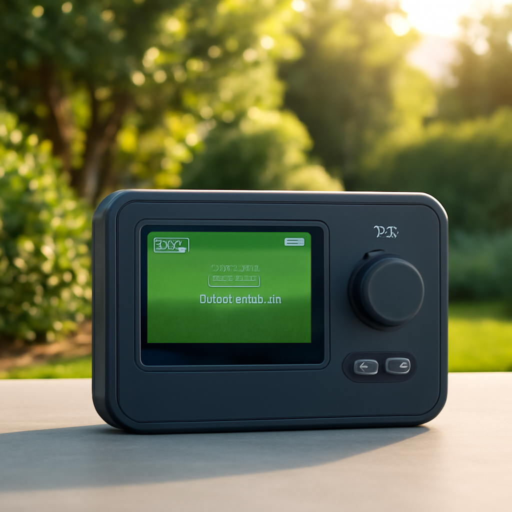 Rasentrimmer – Anwendung im Garten (KI)