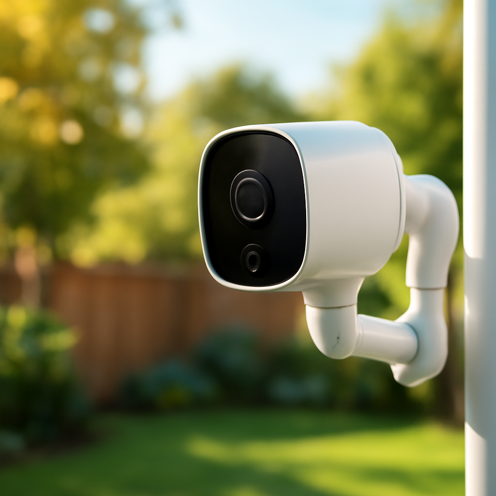 Rasentrimmer – Anwendung im Garten (KI)