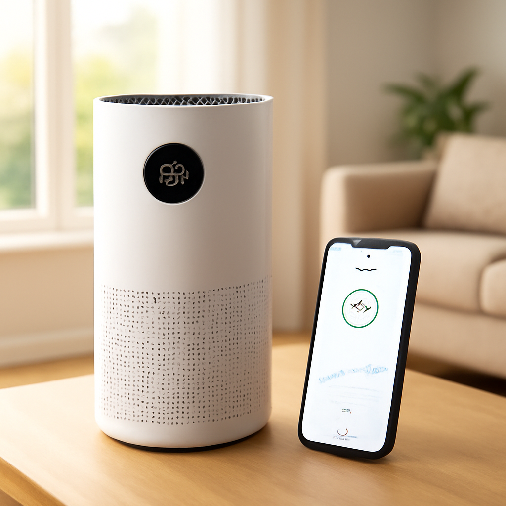 Rasentrimmer – Anwendung im Garten (KI)