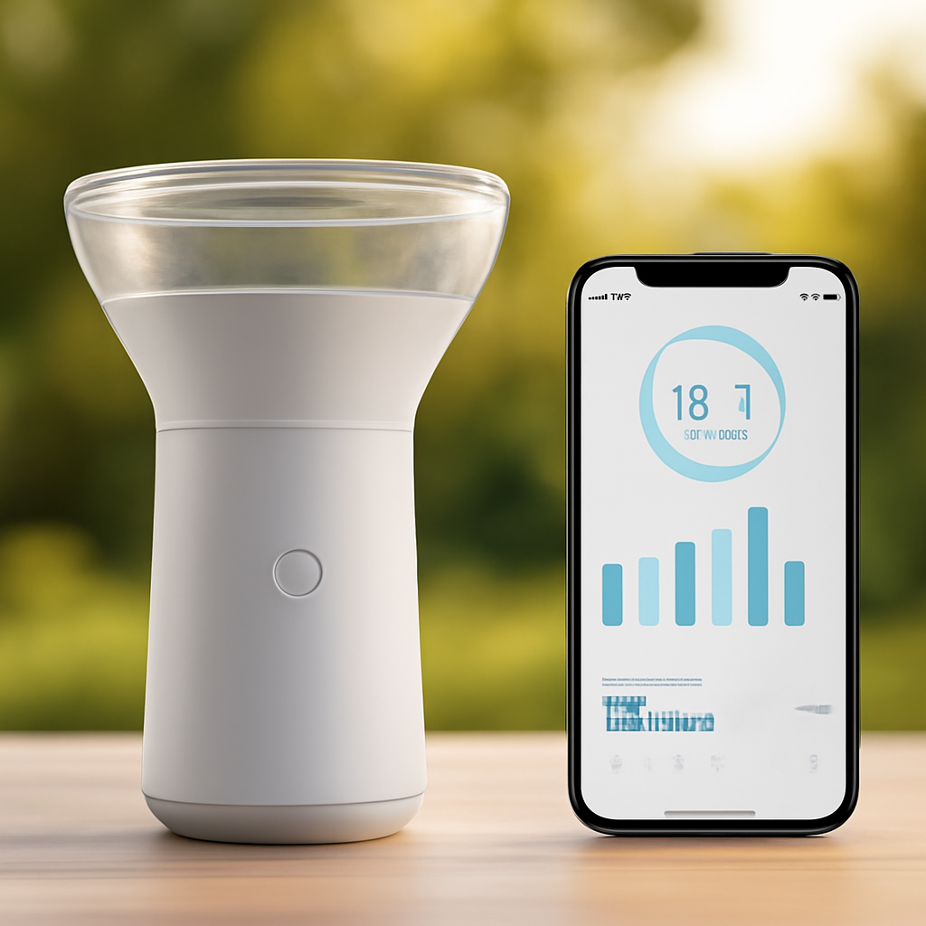 Rasentrimmer – Anwendung im Garten (KI)